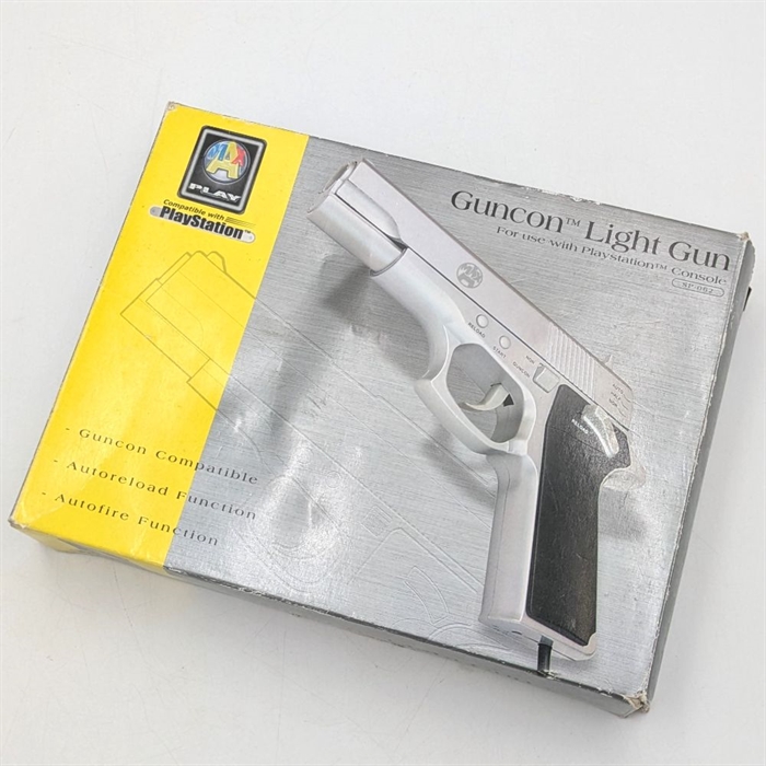 GunCon Light Gun - I Kasse - Playstation 1 Tilbehør (Genbrug) (B Grade)