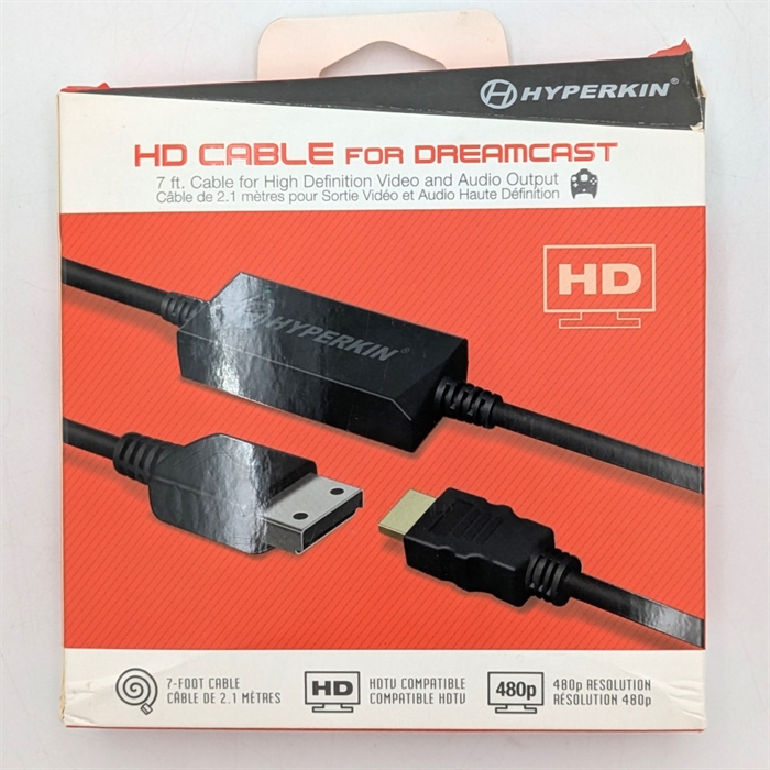 HD Kabel til Dreamcast - Sega Dreamcast Tilbehør (A Grade) (Genbrug)