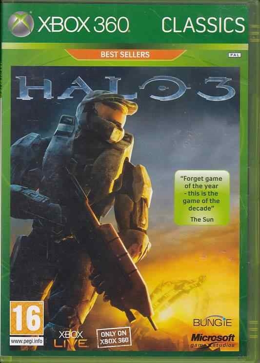 Halo 3 - Classics - XBOX 360 (B Grade) (Genbrug)