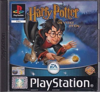 Harry Potter og De Vises Sten - PS1 (B Grade) (Genbrug)