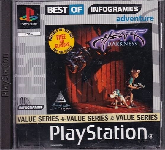 Heart of Darkness - Value Series - PS1 (B Grade) (Genbrug)