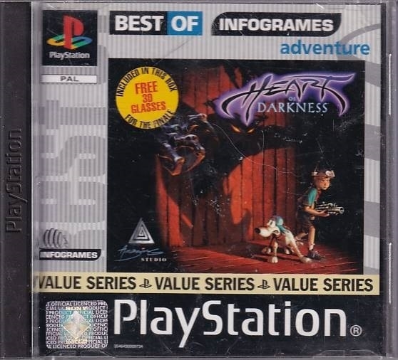 Heart of Darkness Value Series - Mangler Manual - PS1 (B Grade) (Genbrug)