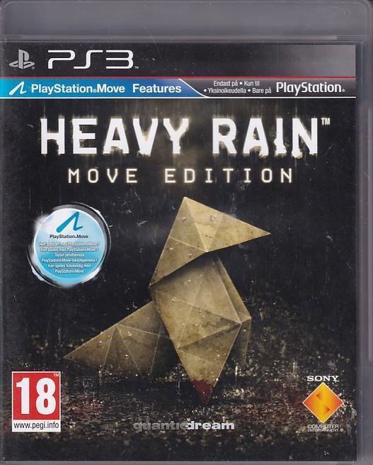 Heavy Rain Move Edition - PS3 (B Grade) (Genbrug)