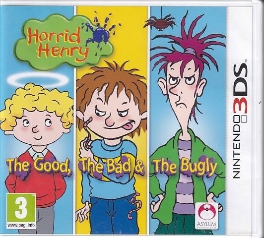 Horrid Henry The Good The Bad And The Bugly - Nintendo 3DS - (A Grade) (Genbrug)