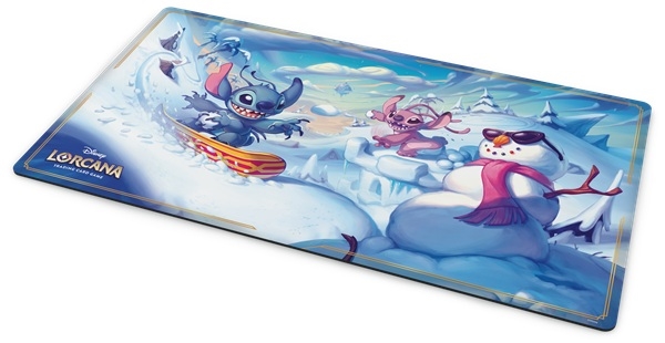 Hyperia City - Playmat Stitch and Angel in Winterspell - Disney Lorcana