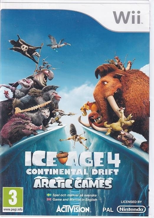 Ice Age 4 Continental Drift Arctic Games - Wii (B Grade) (Genbrug)