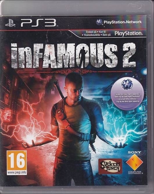 inFamous 2 - PS3 (B Grade) (Genbrug)