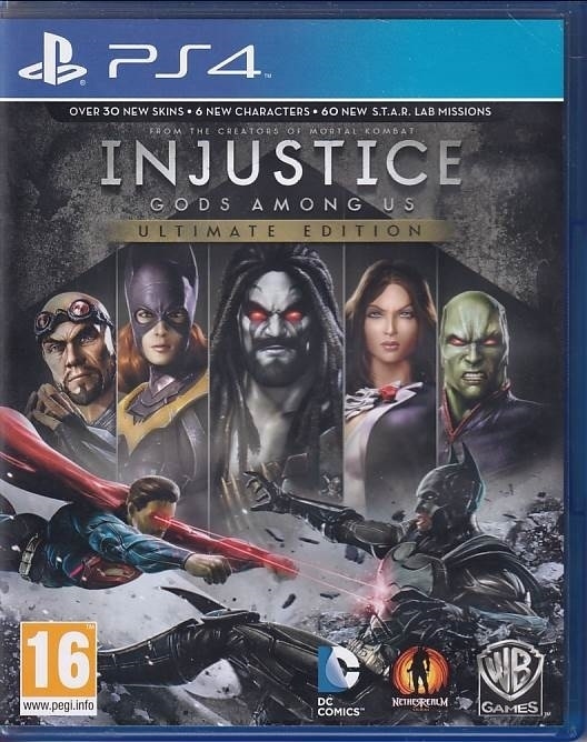 Injustice - Gods Among us - PS4Spil (B Grade) (Genbrug)