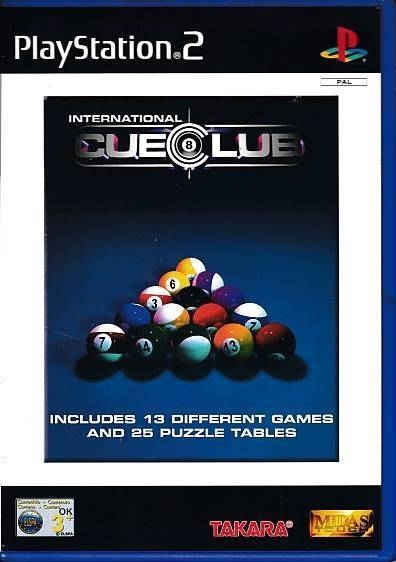 International Cue Club - PS2 (B Grade) (Genbrug)