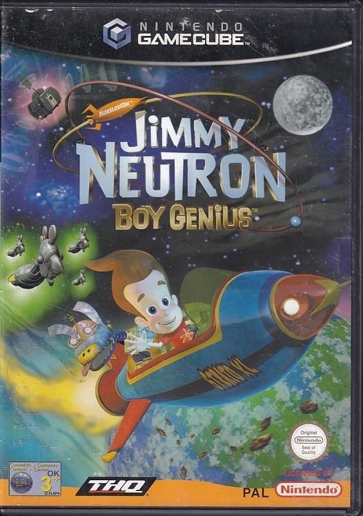 Jimmy Neutron Boy Genius - Nintendo GameCube (B Grade) (Genbrug)