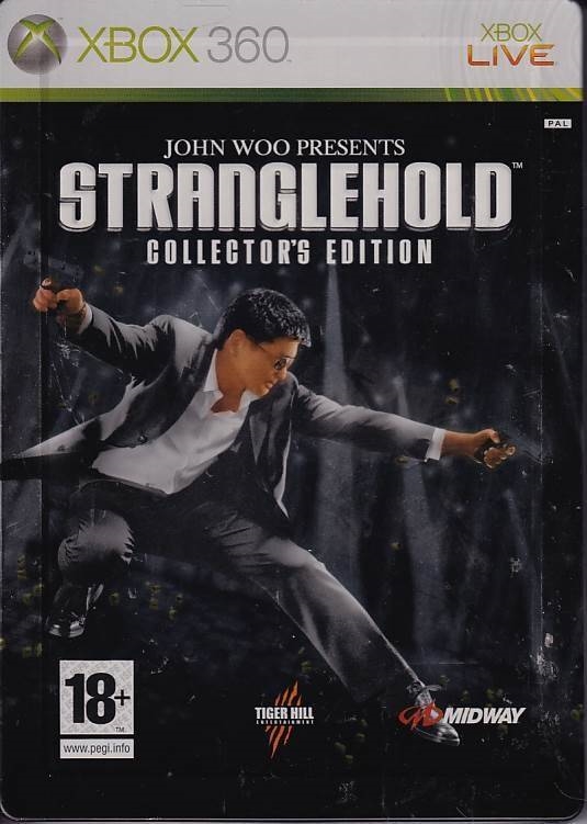 John Woo Presents Stranglehold Collectors edition - Steelcase - XBOX 360 (B Grade) (Genbrug)