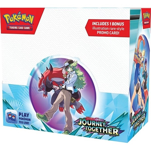 Journey Together - Enhanced Booster Box Display (36 Booster Packs) - Pokemon kort