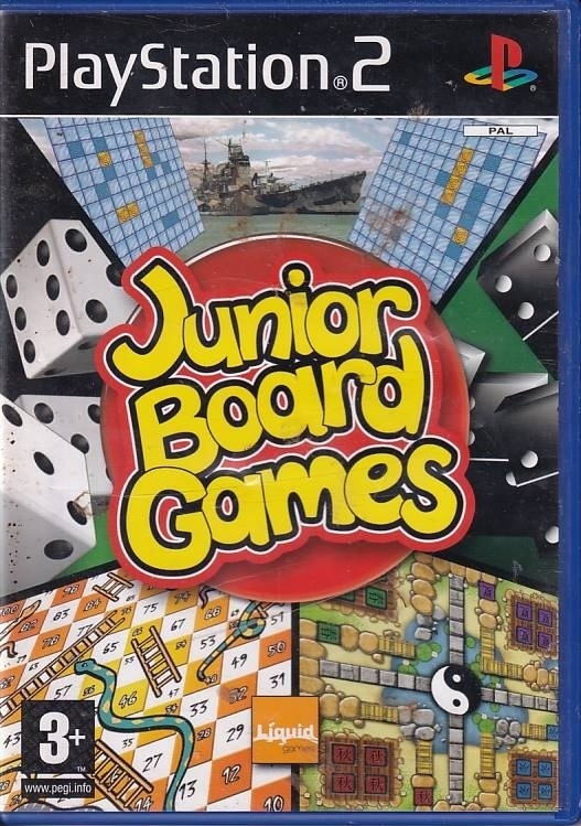 Junior Board Games - PS2 (B Grade) (Genbrug)