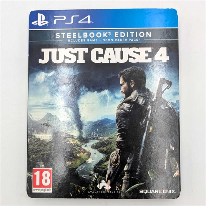 Just Cause 4 Steelbook Edition - PS4 (A Grade) (Genbrug)