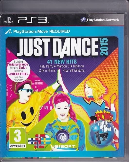 Just Dance 2015 - PS3 (B Grade) (Genbrug)