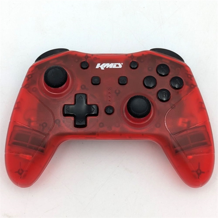 KMD Nintendo Switch Pro Controller - Rød - Nintendo Switch Tilbehør (B Grade) (Genbrug)