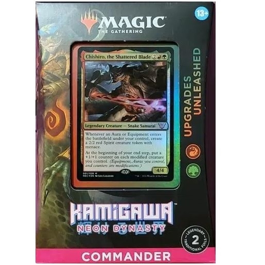  Kamigawa Neon Dynasty - Commander Deck - Upgrades Unleashed - Magic The Gathering