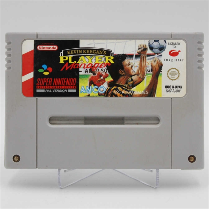 Kevin Keegan\'s Player Manager - SNES - Cartridge - (UKV) (B Grade) (Genbrug)