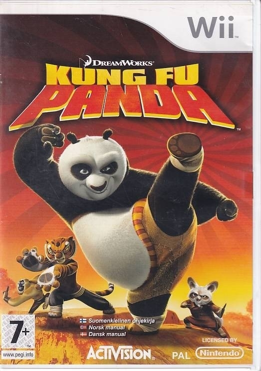 Kung Fu Panda - Nordisk version - Nintendo Wii (B Grade) (Genbrug)