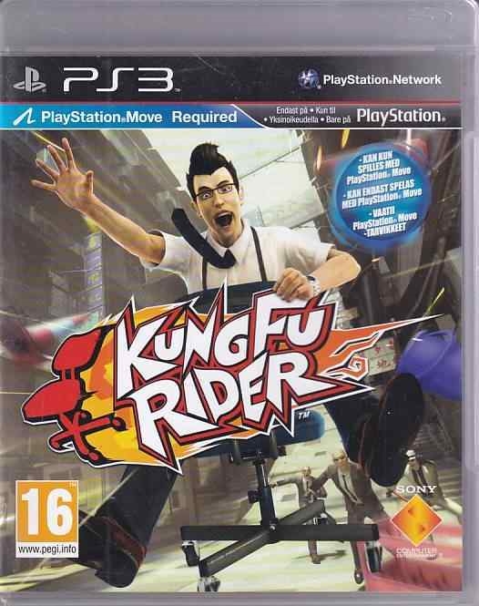 Kung Fu Rider - PS3 - Uden Manual (B Grade) (Genbrug)