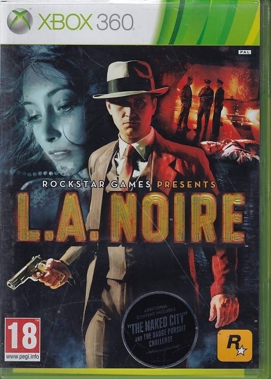 LA Noire - XBOX 360 (B Grade) (Genbrug)
