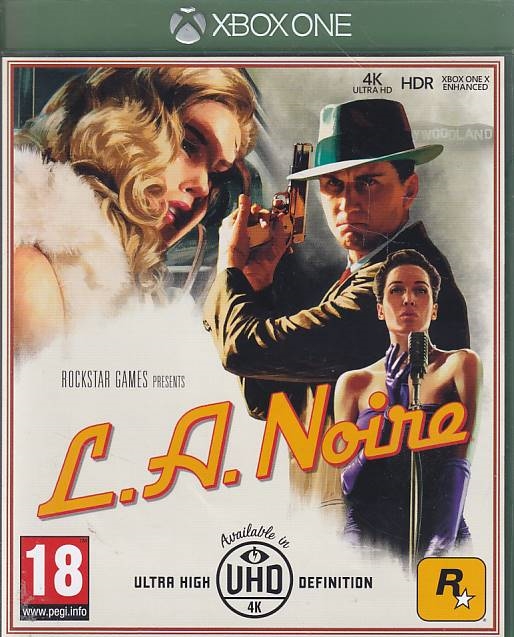 LA Noire - XBOX One (A Grade) (Genbrug)