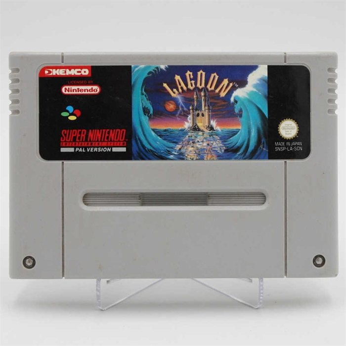 Lagoon - SNES - Cartridge - (SCN) (B Grade) (Genbrug)