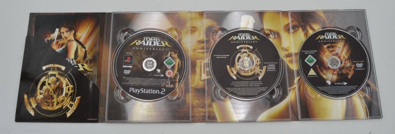 Tomb Raider Anniversary Édition Collector – PS2, PAL, 2007, Bon état