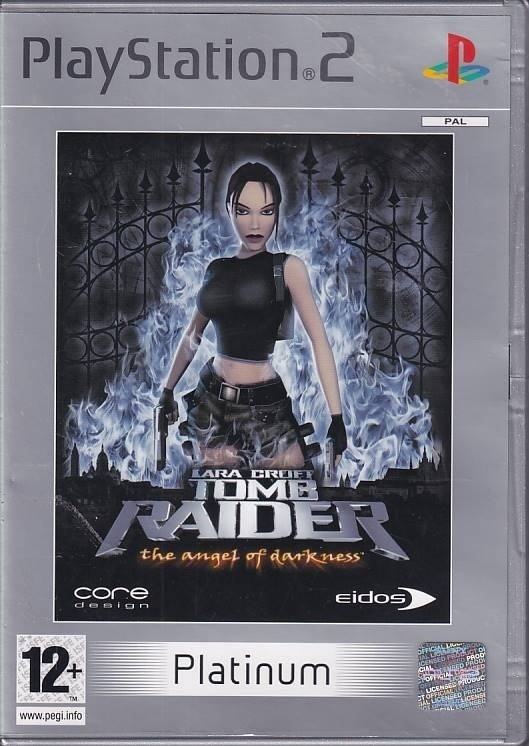 Lara Croft Tomb Raider The Angel of Darkness - Platinum - PS2 (B Grade) (Genbrug)