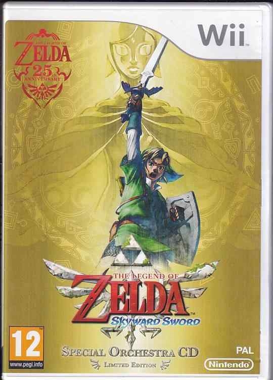 Legend of Zelda Skyward Sword - Special Orchestra CD Limited Edition - Nintendo Wii (B Grade) (Genbrug)