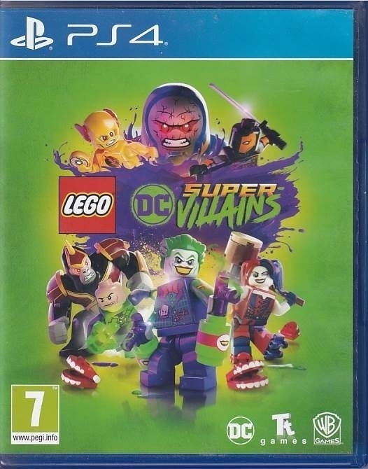 Lego - DC Super Villains - PS4 (A Grade) (Genbrug)