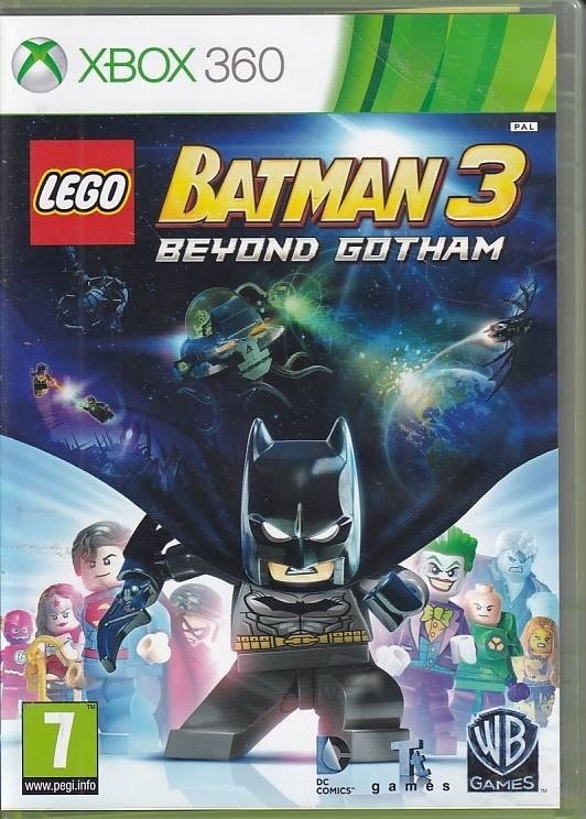 Lego Batman 3 Beyond Gotham - XBOX 360 (B Grade) (Genbrug)