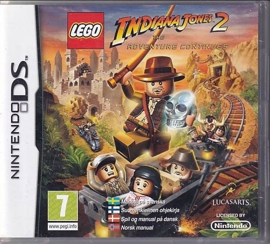 LEGO Indiana Jones 2 The Adventure Continues - Nintendo DS (B Grade) (Genbrug)