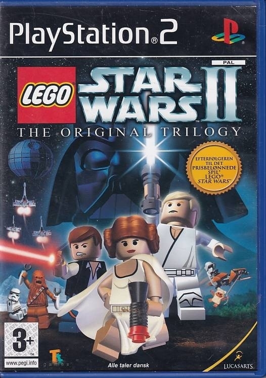 Lego Star Wars II The Original Trilogy - Dansk - PS2 (B Grade) (Genbrug)