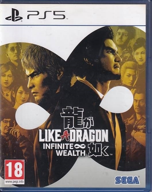 Like a Dragon Infinite Wealth - PS5 (A Grade) (Genbrug)