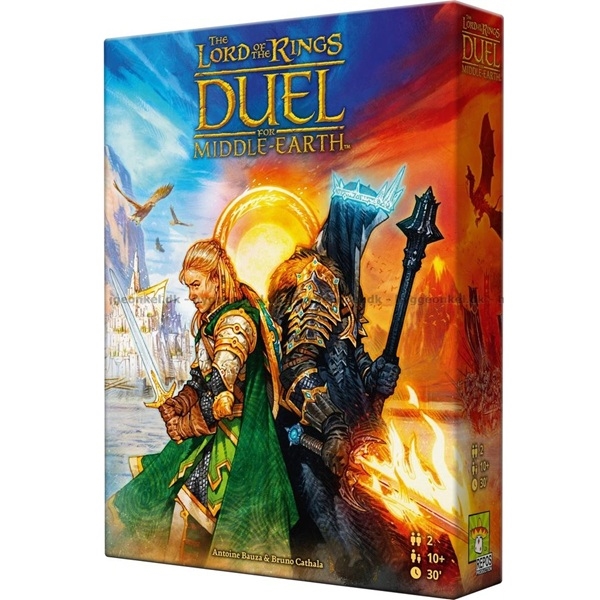Lord of the Ríngs - Duel for Middle-Earth - Nordic Edition - Brætspil
