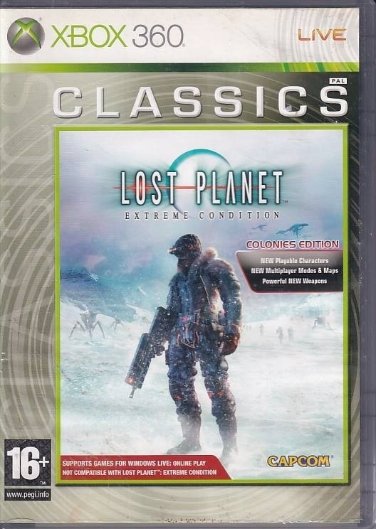 Lost Planet Colonies Edition - Classics - XBOX 360 (B Grade) (Genbrug)