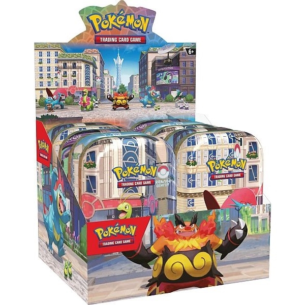 Lumiose City - Mini Tin - Display (10 mini tins 2 af hver) - Pokemon kort