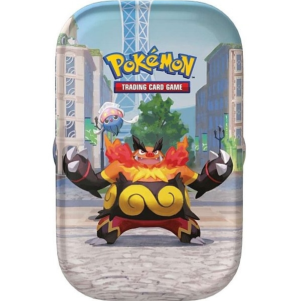 Lumiose City - Mini Tin - Emboar & Inkay - Pokemon kort