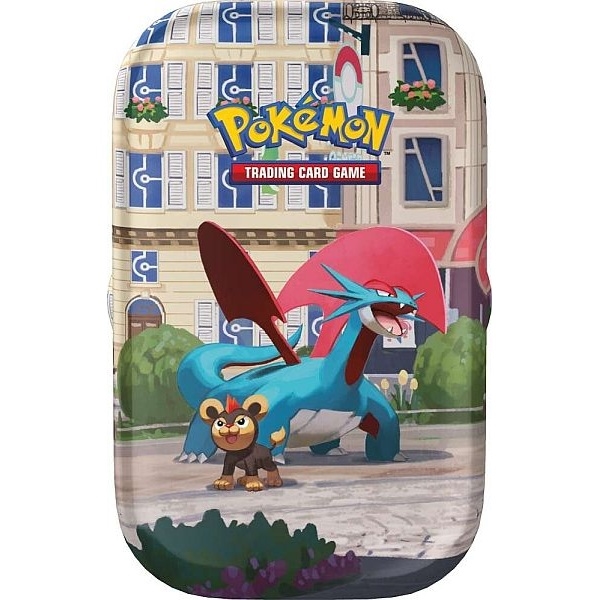 Lumiose City - Mini Tin - Salamence & Litleo - Pokemon kort