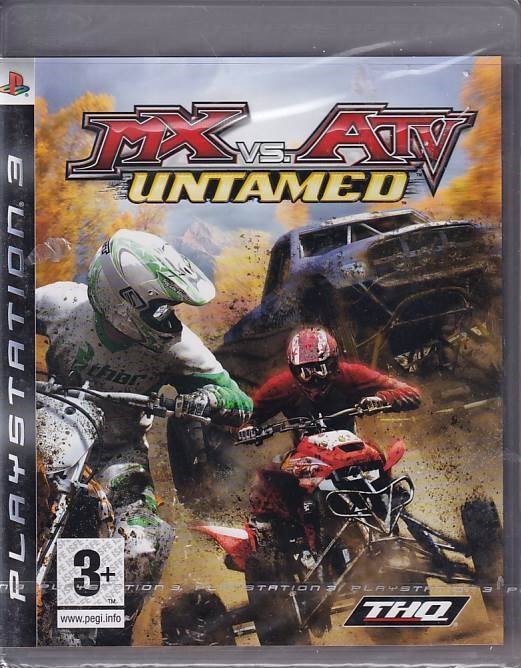 MX vs ATV Untamed - i Folie - PS3 (AA Grade) (Genbrug)