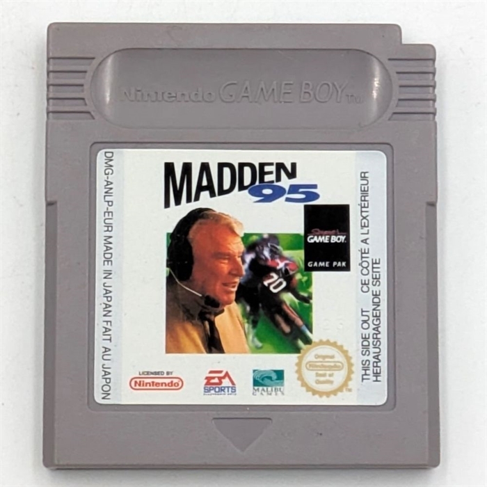 Madden 95 - Cartridge - (EUR) - Gameboy Original (B Grade) (Genbrug)