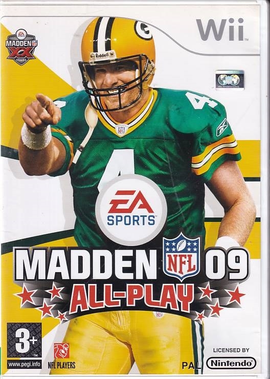 Madden NFL 09 - Wii (B Grade) (Genbrug)