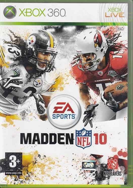 Madden NFL 10 - XBOX Live - XBOX 360 (B Grade) (Genbrug)