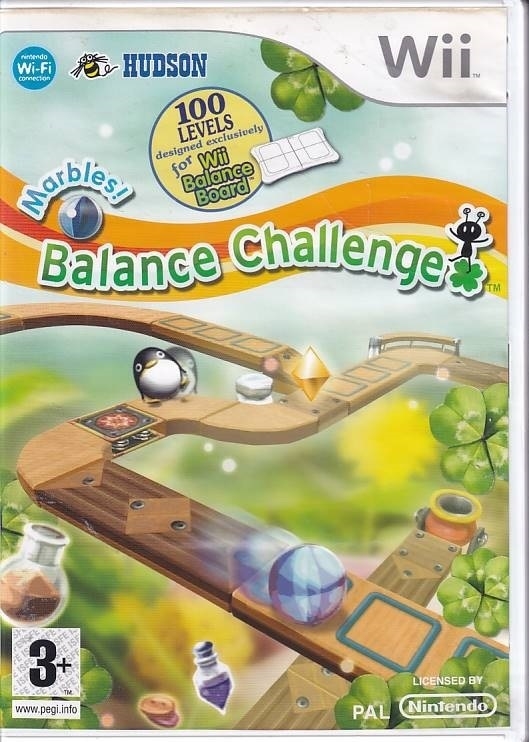 Marbles Balance Challenge - Nintendo Wii (B Grade) (Genbrug)