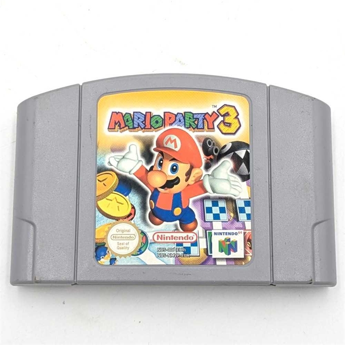 Mario Party 3 - Cartridge - Nintendo 64 (EUR) (B Grade) (Genbrug)