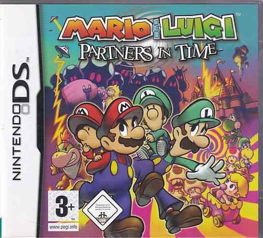 Mario og Luigi Partners in Time - Nintendo DS (A Grade) (Genbrug)