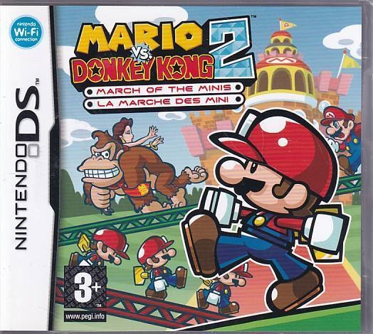 Mario vs. Donkey Kong 2 March of the minis - Fransk Cover - Nintendo DS - (A Grade) (Genbrug)