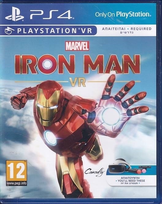 Marvel Iron Man VR - PS4 - PSVR (A Grade) (Genbrug)