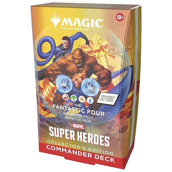 Marvel Super Heroes - Commander Deck Collector\'s Edition - Fantastic Four - Magic the Gathering
